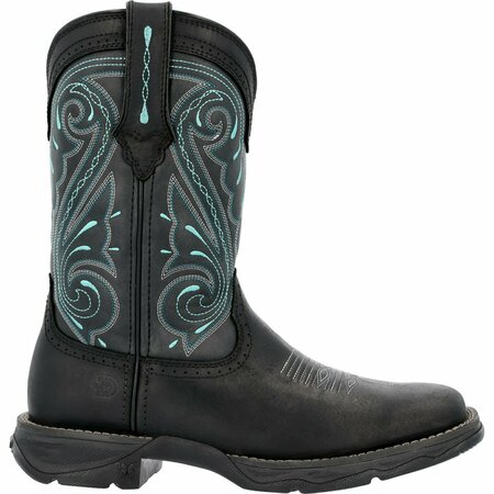 Durango Lady Rebel by Women's Midnight Sky Western Boot, MIDNIGHT SKY, M, Size 8.5 DRD0462